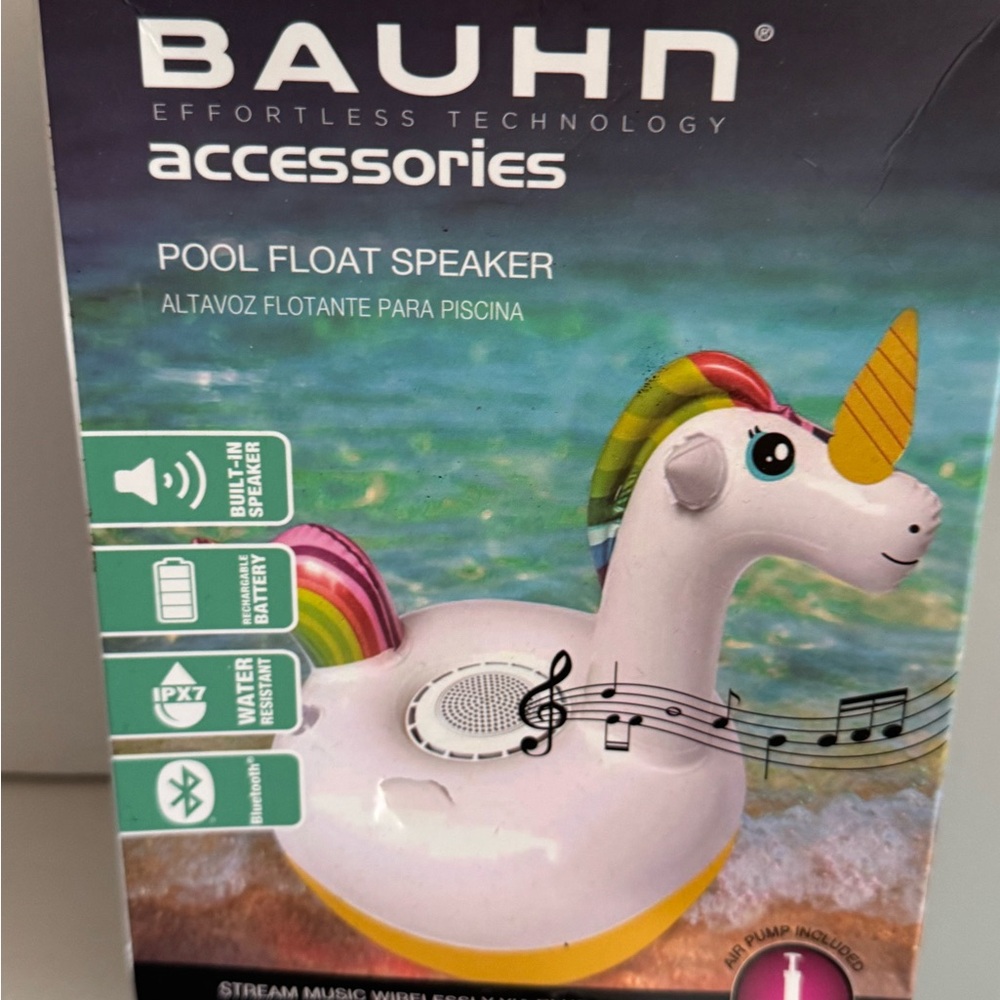 Bauhn Unicorn Pool Float Speaker